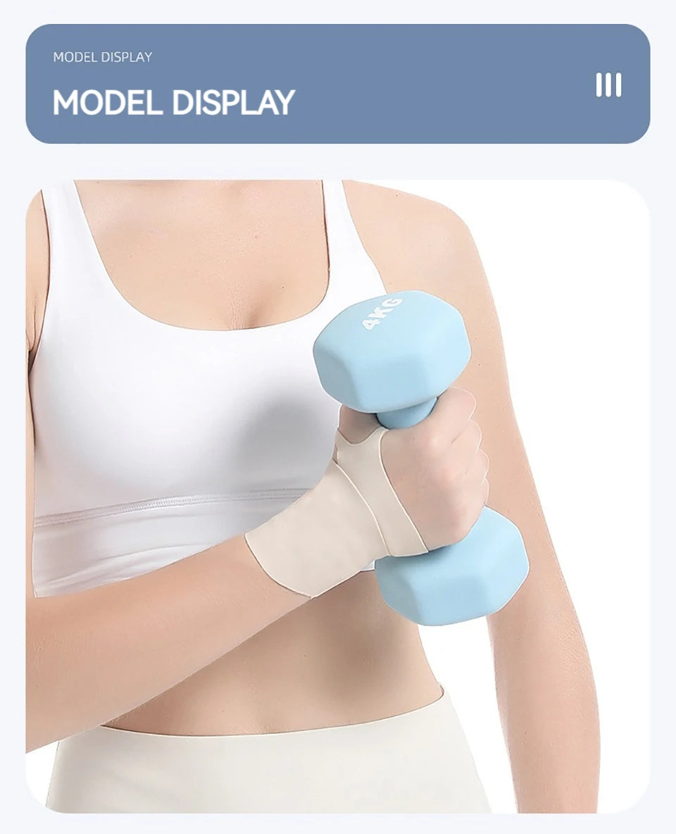 GOBYGO 1Pcs Lightweight Sports Compression Wrist Guard Pain Relief Anti-Sprain Ventilate Quick-dry Wrist Sleeve Badminton Tennis