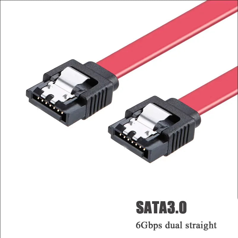 High speed SATA 3.0 hard drive data cable, solid-state, serial data cable, flexible SATA, fast transfer, 39cm