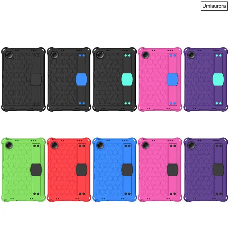 For Samsung Tab S5E S6 Lite 10.4" A7 A8 A9+ A11 Plus SM-X230 SM-X210 X130 T500 T510 Shockproof Stand Strap Tablet Case EVA Funda