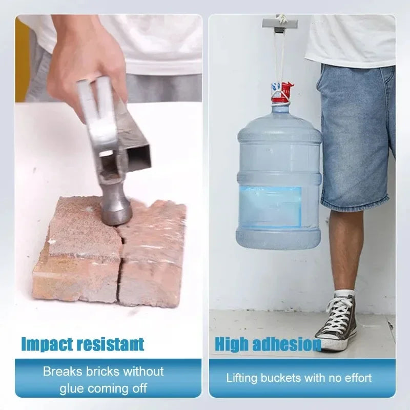 20/75/100g Metal Repair Glue Quick-drying Casting Glue Industrial Repair Agent AB Glue Heat Resistance Cold Weld Adhesive