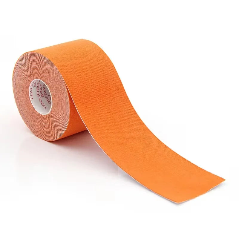 2.5cm*5m Sports Kinesiology Tape  Recovery Self Adherent Bandage Wraps Waterproof Cotton  Tapes for Muscle Pain Relief