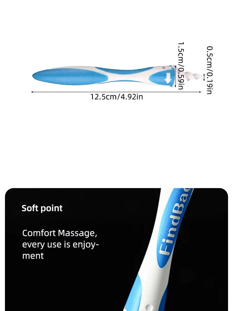 16 Ear Cleaning Set Ear Scoop Cleaning Ear Wax Silicone Soft Spiral Beauty Care Gadget Portable Personal Hygiene Set