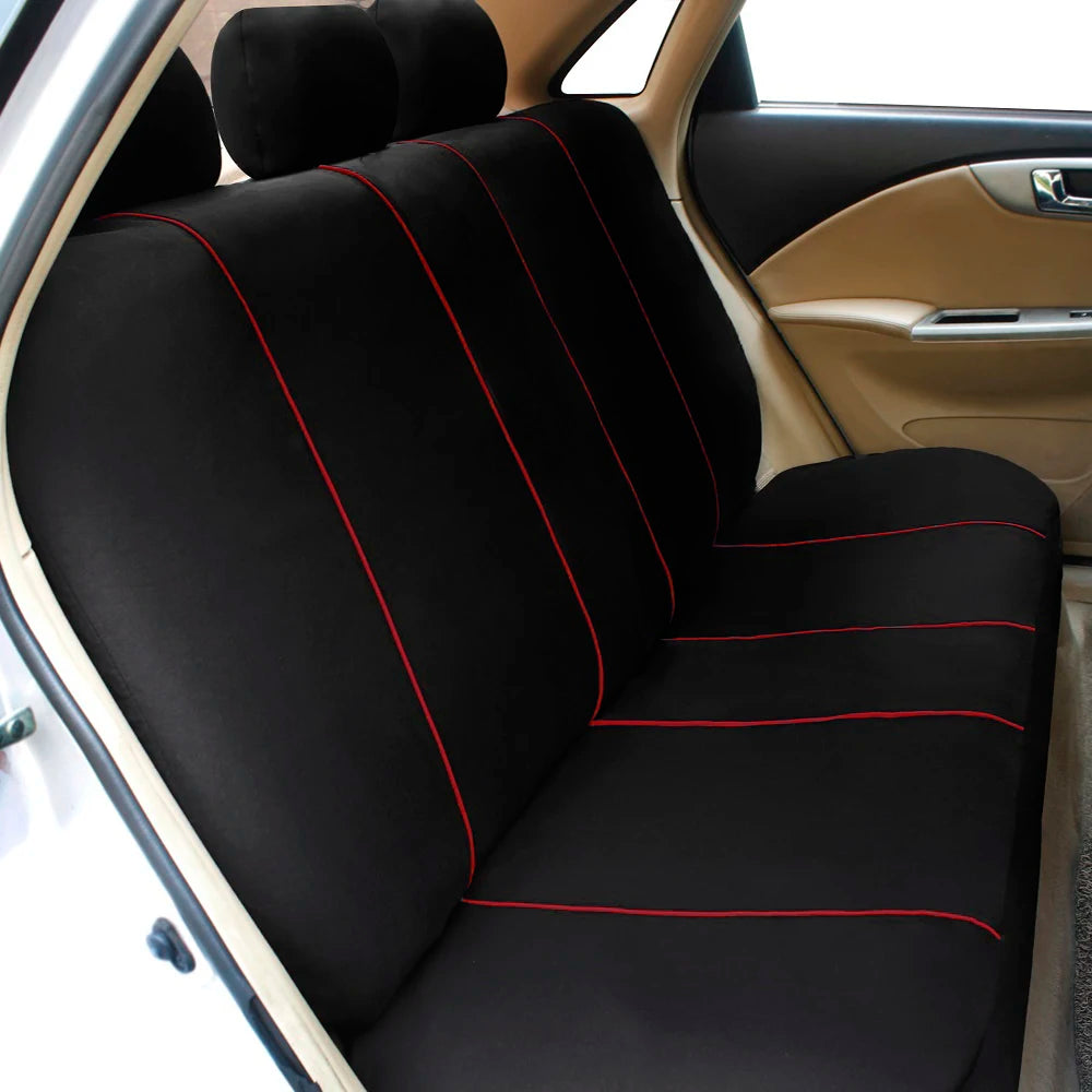 AUTO HIGH Universal Auto Seat Covers Full Set for Car Truck SUV Van Polyester Front & Rear Protector