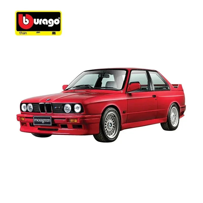 Burago 1:24 BMW M3 1988 Child's Vehicle 21100W White