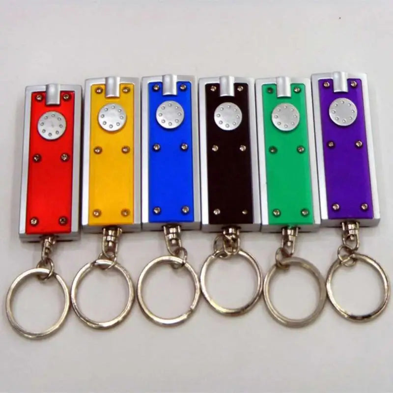 Keychain Flashlight Mini Flashlight Pocket Keychain Light Emegency Light Camping Light