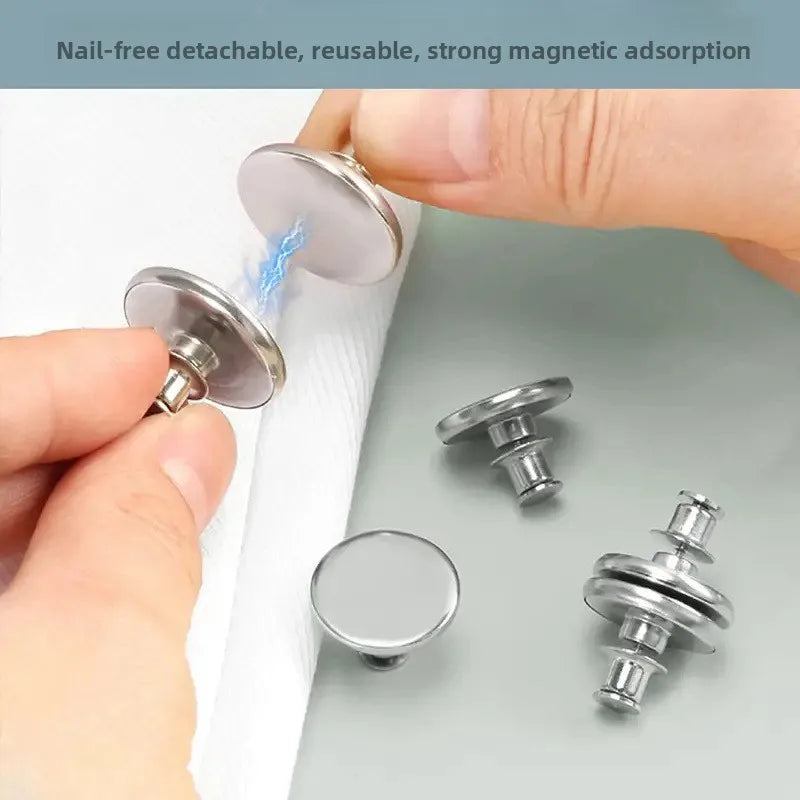 Strong Magnetic Clips Grab a Curtain Parts Bedroom Curtains Accessories Flexible Rails for Curtains Curtain Tongs Pin Magnets