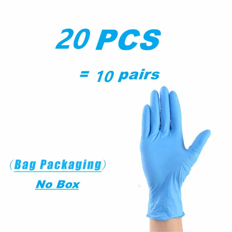 Kids Disposable Nitrile Gloves 5-15 Years Powder Free Students Children Gloves for Crafting Painting Gardening Cleaning­ Gloves