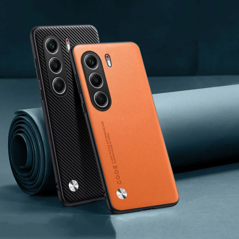 Luxury Ultrathin PU Leather Phone Case For Tecno Camon 40 Pro Plain Skin Shockproof Soft Back Cover For Tecno Camon 40 Premier