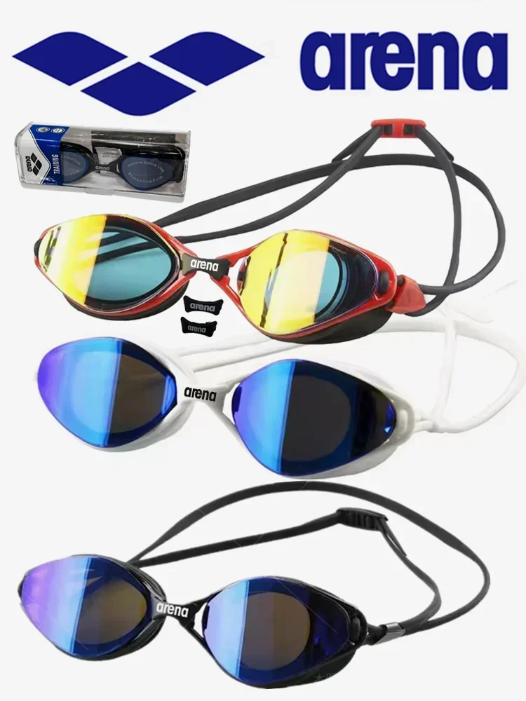 ARENA Professional Adult Anti Fog Swimming Goggles for Men and Women, Waterproof and Adjustable UV Protective Glasses