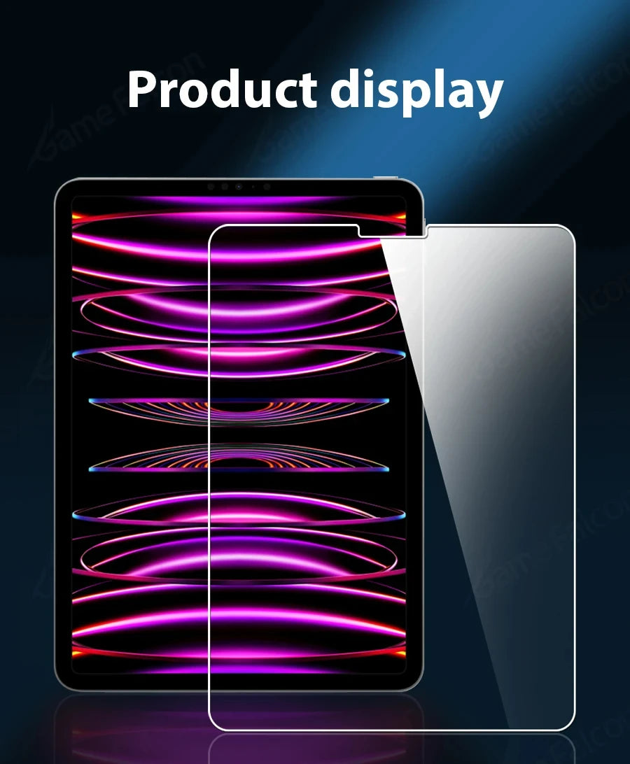 For iPad 10th Gen 10.9 Inch 2022 Tempered Glass Screen Protector A2696 A2757 A2777 Tablet Anti Scratch Clear Protective Film