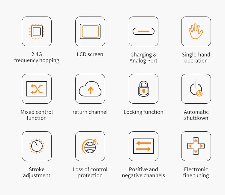 Hotrc CT-6A CT-4A 6CH 4CH 2.4GHz Radio System Transmitter Remote Controller with F-06A F-04A 6Ch Receiver for RC Car Boat Tank