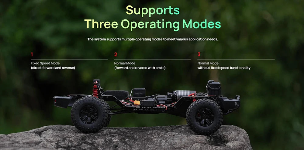 Hobbywing Quicrun Fusion 8ight 2-in-1 80a 2300kv Brushless Sensored Motor Esc Integrated For 1/8 Rc Car Rock Crawler Power Syste