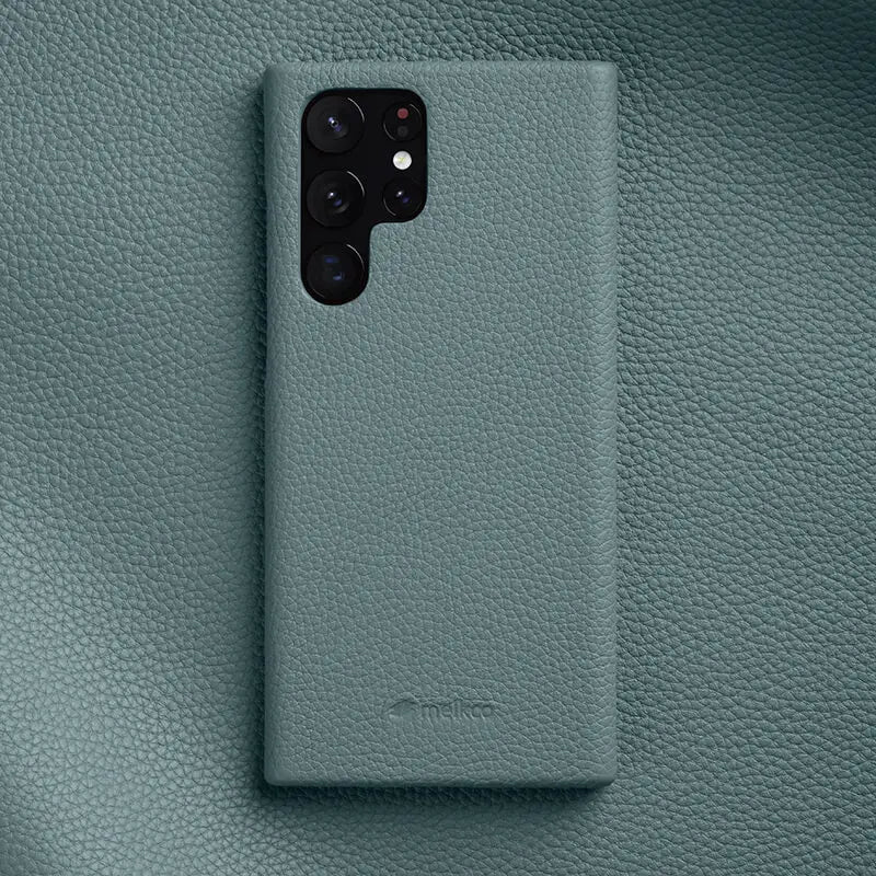 Melkco Real Leather Case for Samsung Galaxy S25 S24 S23 S22 S21 Ultra S22+ S23+ S24+ Plus Note 20 Genuine Handmade Phone Cover