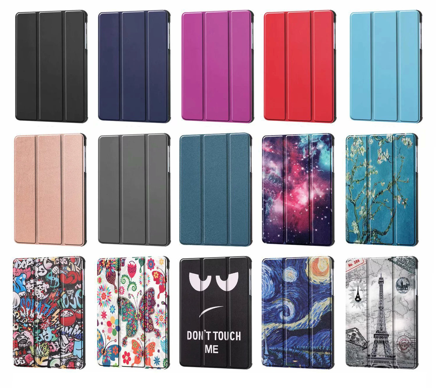 For Samsung Galaxy Tab S5e Case 10.5'' SM-T720/T725 2019 Auto Wake Sleep PU Leather Cover Slim Tri-Fold Stand Tablet Case Funda