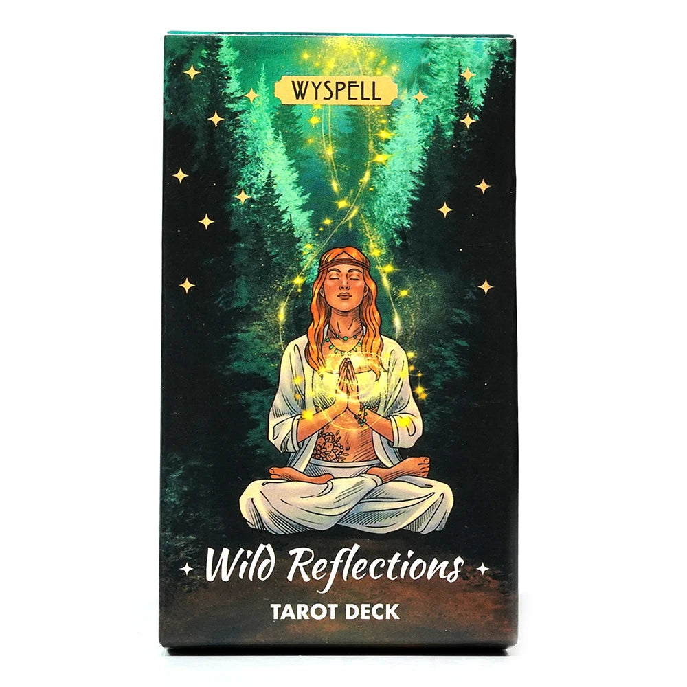 Wild Reflections Tarot Wyspell Classic Tarot Cards Beginner Friendly Clear Symbolism Traditional Structure Easy Follow 78 Cards