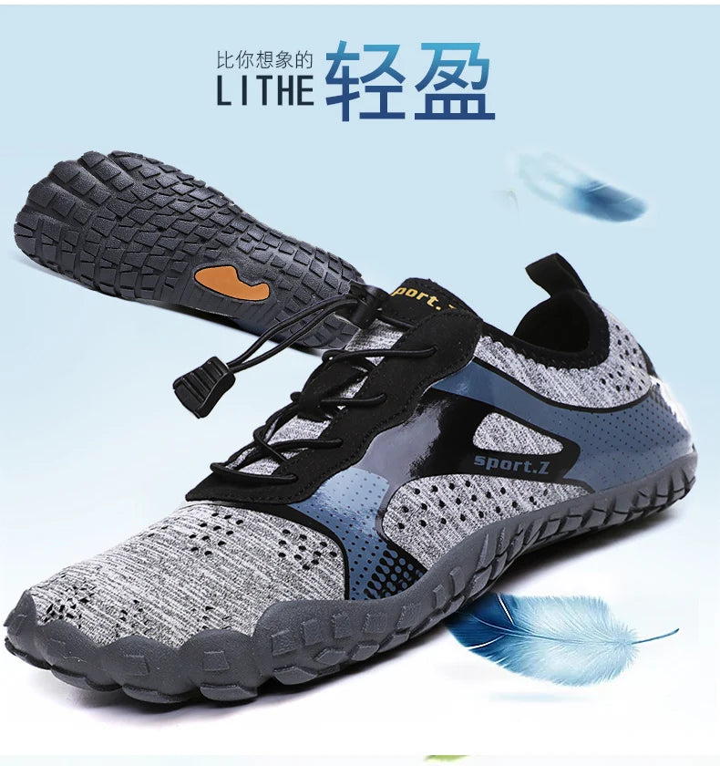 Water Shoes for Women Men Barefoot Shoes Upstream Breathable Beach Shoes Sport Shoe Quick Dry River Sea Aqua Shoes  cycling shoe