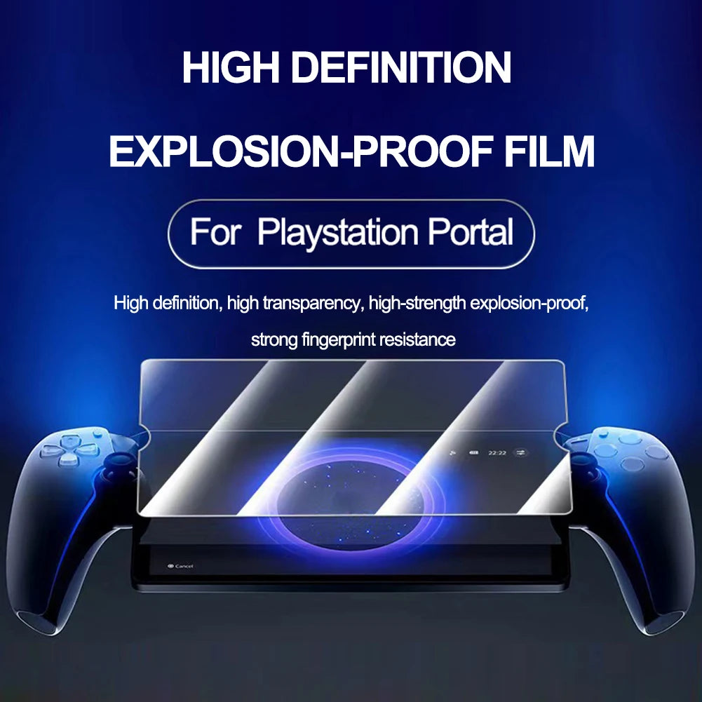 Tempered Glass Screen Protector for Sony PlayStation Portal Anti-Scratch Ultra Clear Handheld Console Game Accessories 8inch