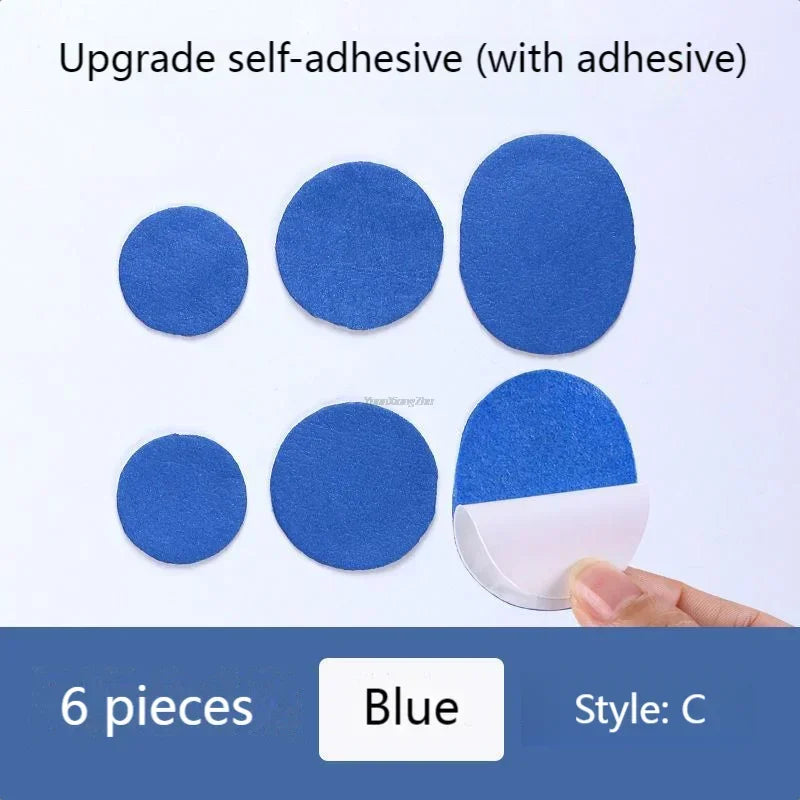 Shoe Patch Vamp Repair Sticker Subsidy Sticky Shoes Insoles Heel Protector Heel Hole Repair Lined Anti-Wear Heel Foot Care Tool