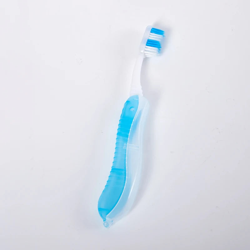 1pc Portable Disposable Foldable Travel Camping Toothbrush Tooth Oral Cleaning Tools