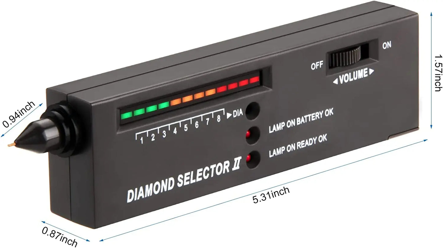 Diamond Tester High Accuracy Diamond Tester Pen Jewelry Diamond Tester Professional Diamond Selector Diamond Tester Kit