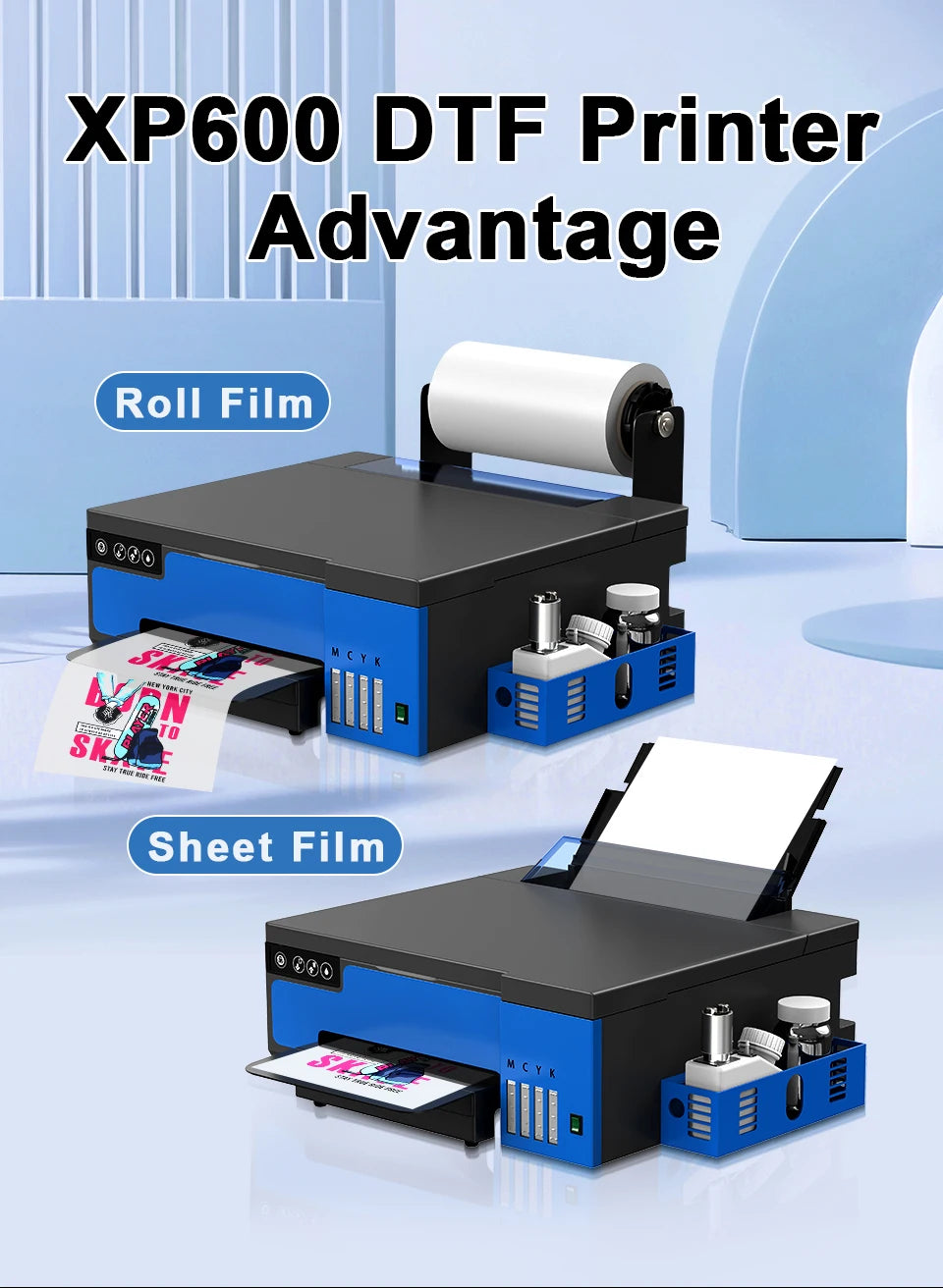 8.2inch A4 DTF Printer For Epson XP600 Directly to Film Transfer Printer T shirt Printing Machine For Fabric L8058 DTF Printer