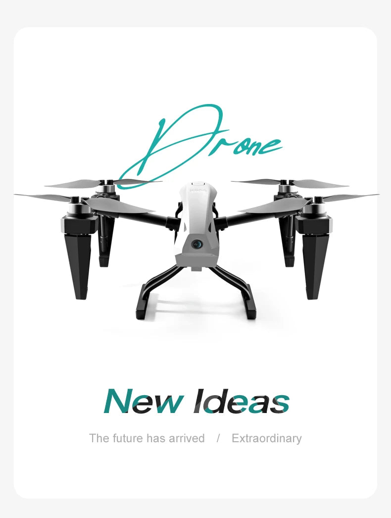 New KS66 4K Drone 8K Professional HD Dual Camera GPS 5G WIFI FPV Optical Flow Localization Brushless Motor RC Quadcopter 9000M