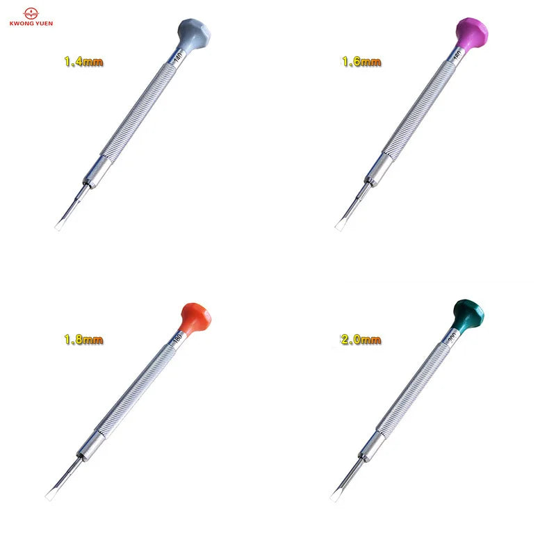 KWONG YUEN Watch repair tools All-steel screwdriver ten-pack screwdriver for watches repair tool kit