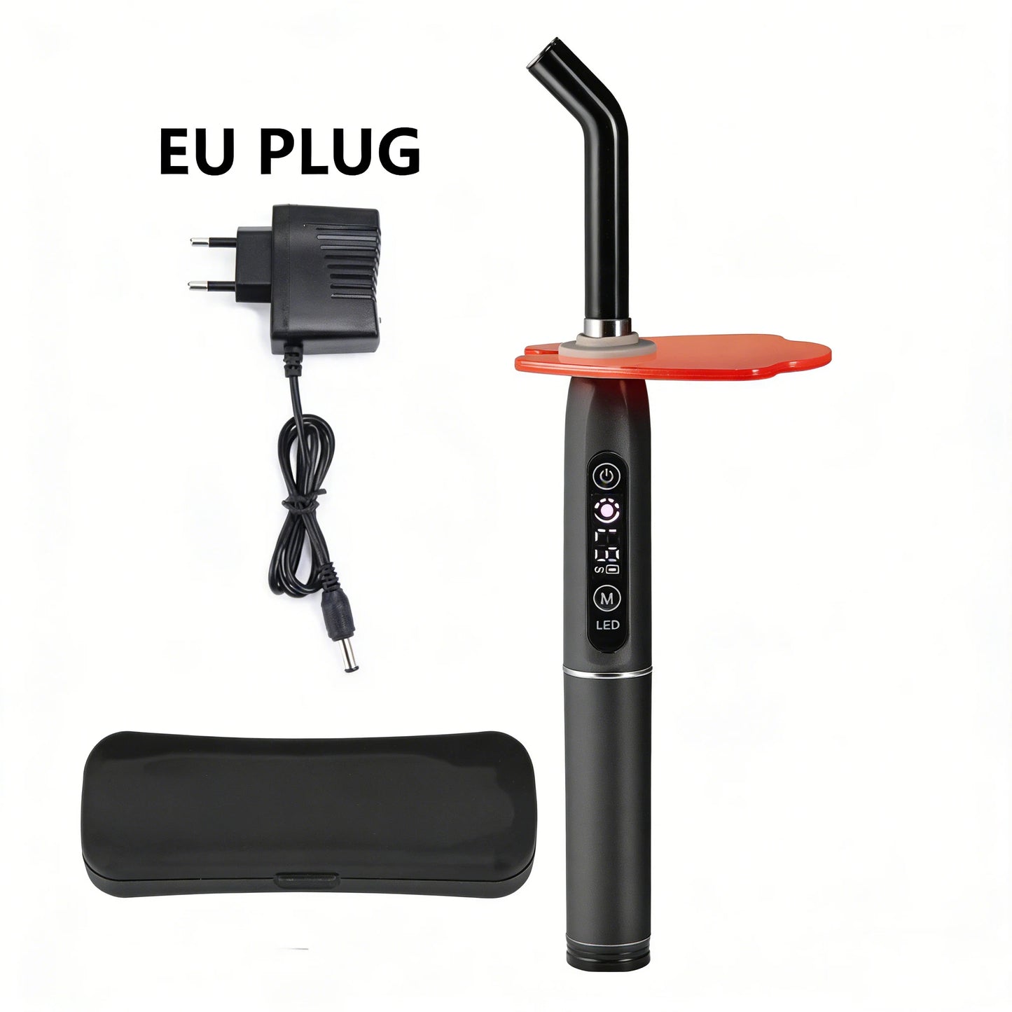 LED Cordless Curing Light Rechargeable Energy Efficient Curing Dental Resin Cure Machine  Lamp for Professional Dental Treatment