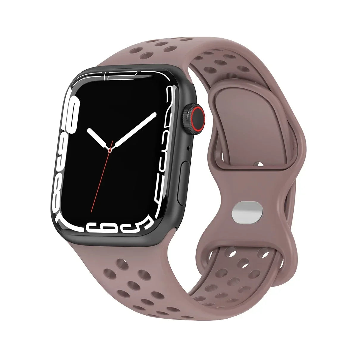 Strap For Apple Watch Band 49mm 44mm 45mm 42mm 41mm 38mm 40mm correa Silicone sports bracelet iwatch 8 SE 7 6 5 Ultra 49mm
