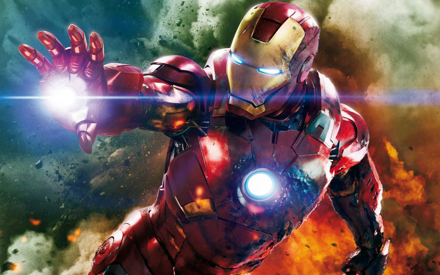 Iron Man Mk5 Helmet 1:1 Scale Electric Voice Activated Wearable Mask With Automatic Opening Closing Adult Toy Gift Collectible
