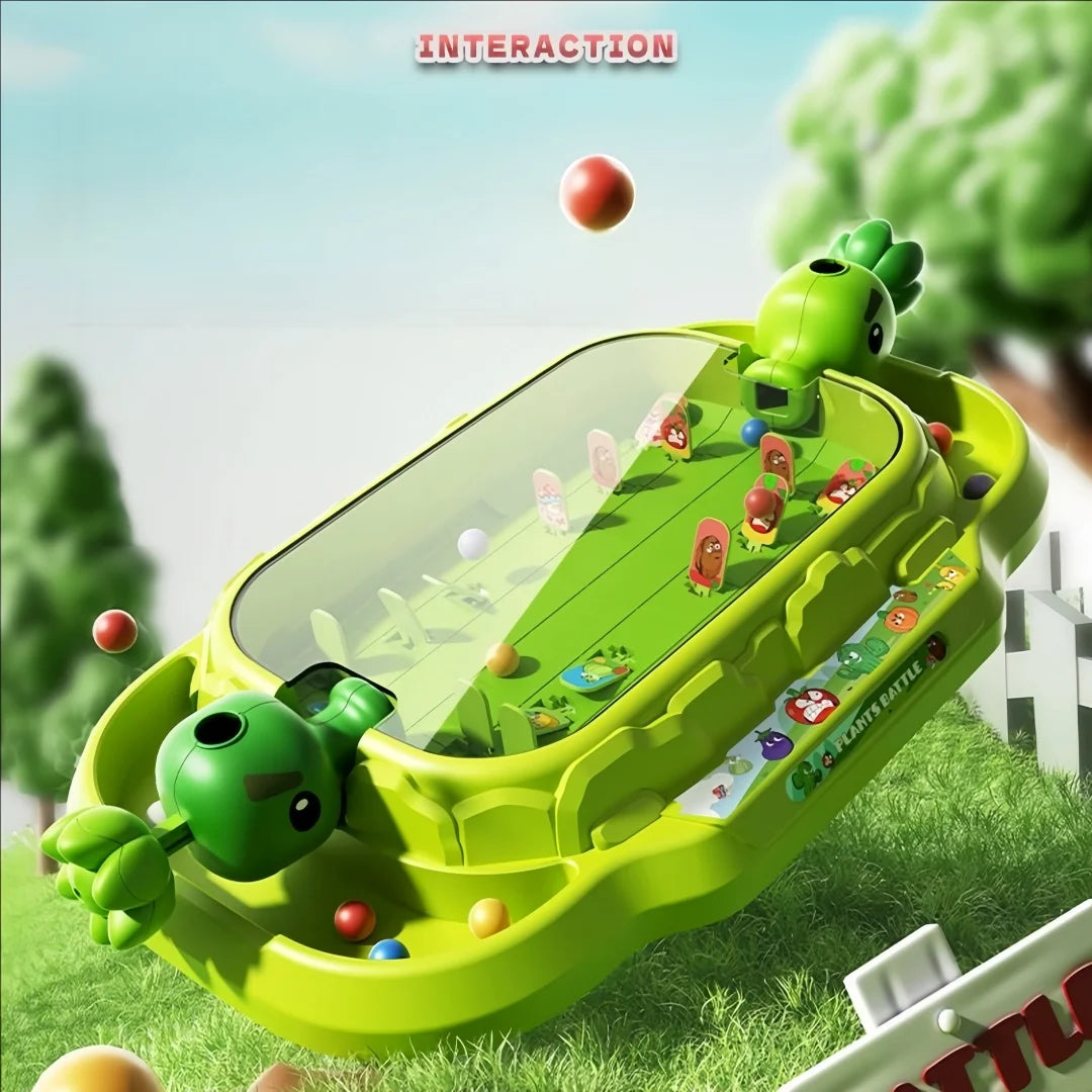 Plants vs Zombies 2-Player Tabletop Shooting Battle Game Interactive Family Educational Toy for Kids Adults Family Party Gifts