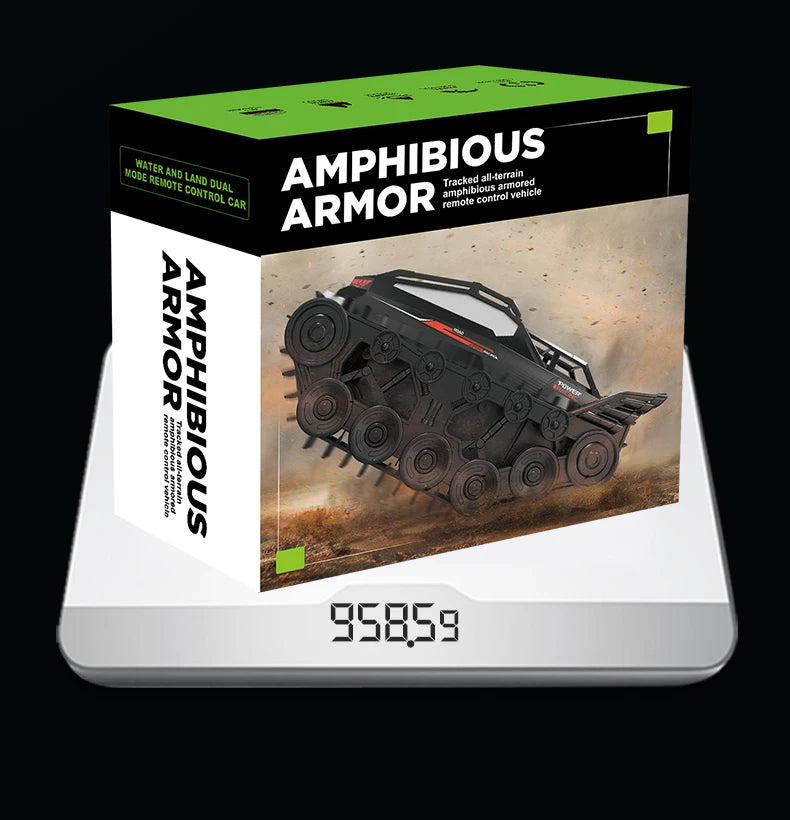 JJRC Q183 Rc Tank Car Track Remote Control Cars Off Road 4X4 2.4G Amphibious Crawler Truck Climbing Electric Model Vehicles Toys