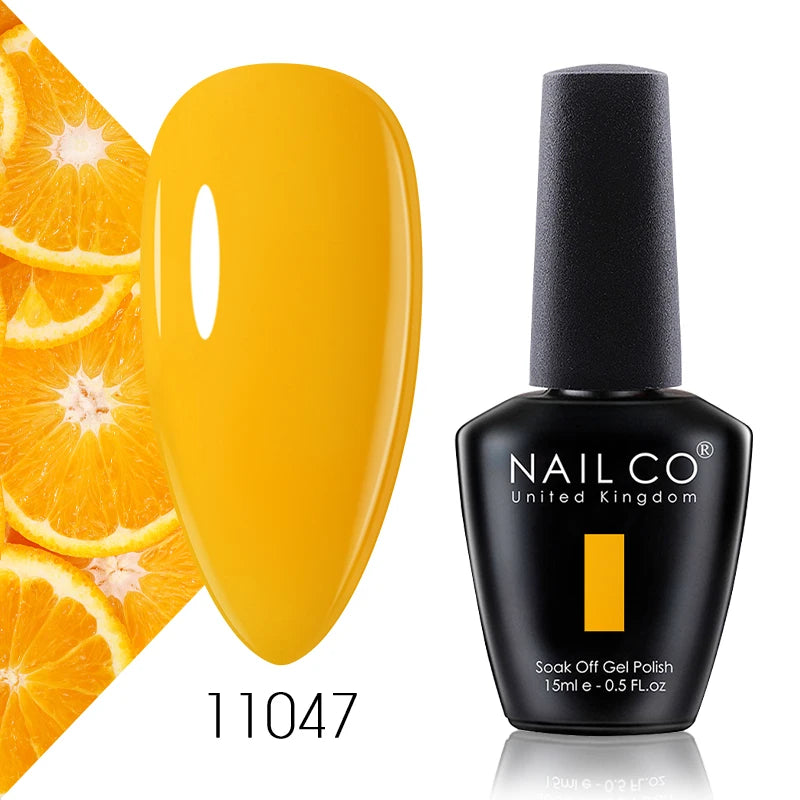 NAILCO 15ml Hema Free TPO Free Top Coat And Base Coat Art Design Gel Nail Polish Top Base Coat UV LED Soak Off Gel Nail Varnish