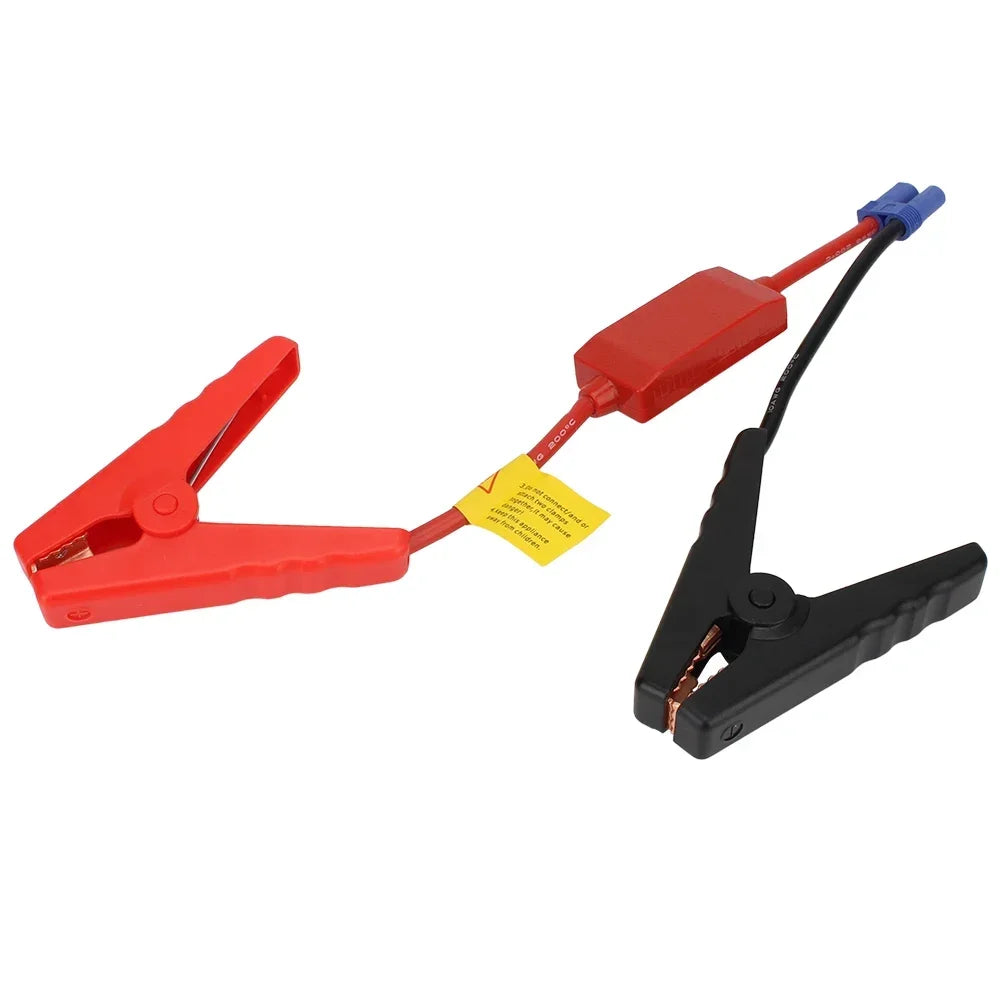 12V Jump Starter Alligator Clips for Car Truck Universal Vehicles Replacement Battery Jumper Cables Emergency Start Power Clamps