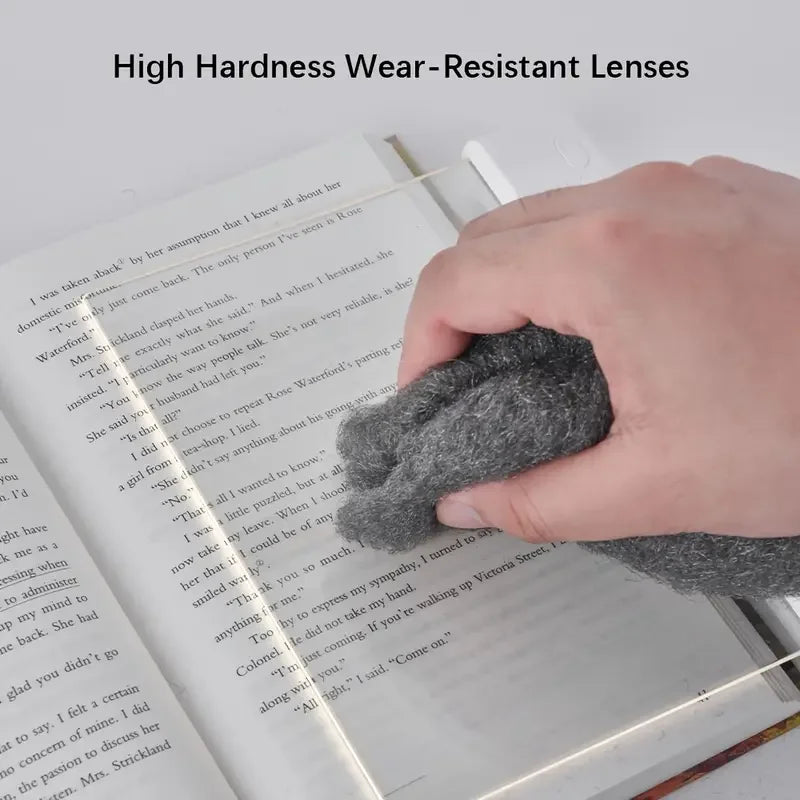 1Pc LED Flat Panel Night Vision Reading Light Eye Protection Reading Light Student Night Light Creative LED Book Eye Care Light