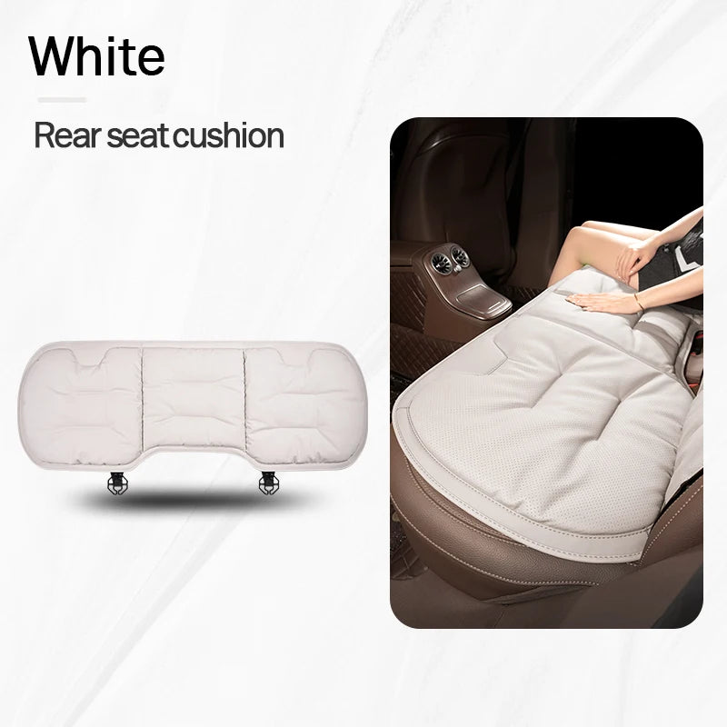 Four Seasons Universal Car Seat Cover Breathable Leather Car Seat Waist Cushion Covers Auto Interior Seats Interior Accessories