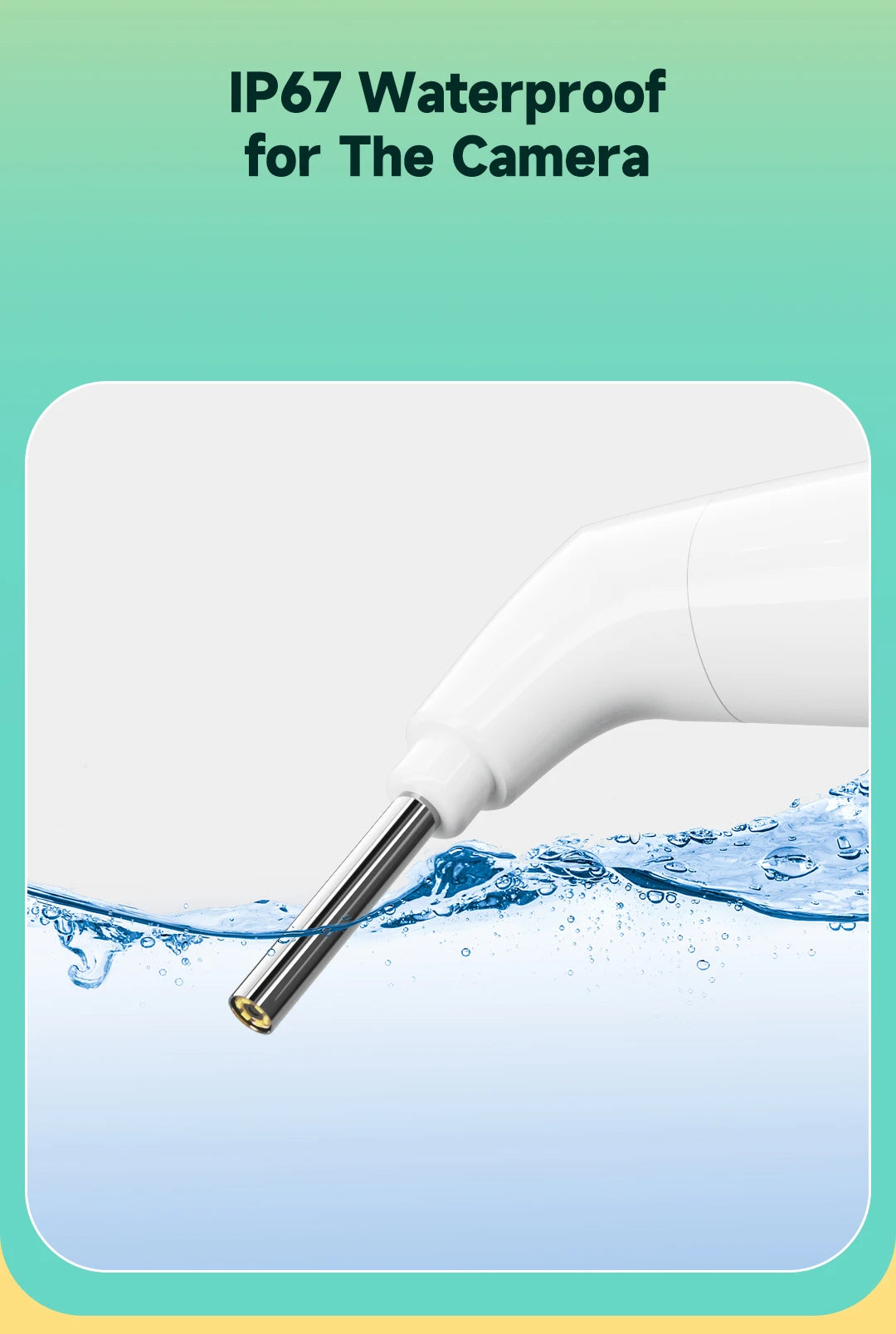 New 3.9mm 1080P HD Wireless Otoscope Ear Camera Ear Clearing Scope With 6LEDs for Kids and Adults Support Android and iPhone