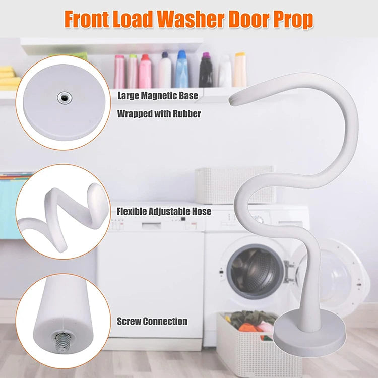 Silicone Washer Door Prop Magnetic Washing Machine Door Holder Keep Washer Door Open Drying Machine For Home