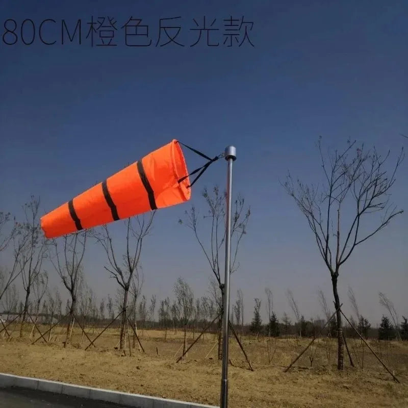 80cm Wind Pocket Outdoor Wind Pocket Waterproof Reflective Wind Pocket Wind Vane Garden Farm Tear-Proof Wind Vane