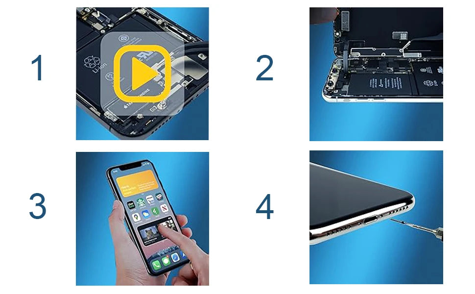 ScreenX For Iphone XR Screen Replacement  6.1 Inch LCD Display 3D Touch Screen Digitizer Frame Full Assembly With Repair Tools