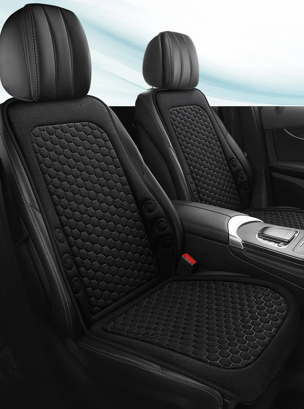 1pc Comfortable and Breathable Car Front Seat Cushion Simplicity  Front Premium Covers with Non-Slip Protector Fits Most  Cars