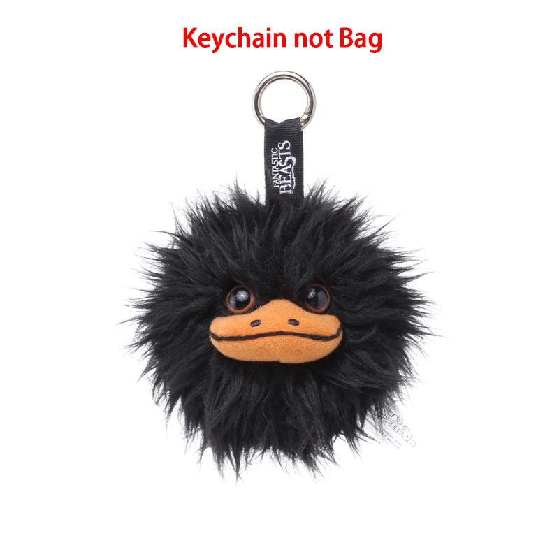 12cm Harry Potter Plush Hanging Purses Hedwig Cartoon Peripheral Branch Hat Pendant Fantastic Beasts Wherever Keychain
