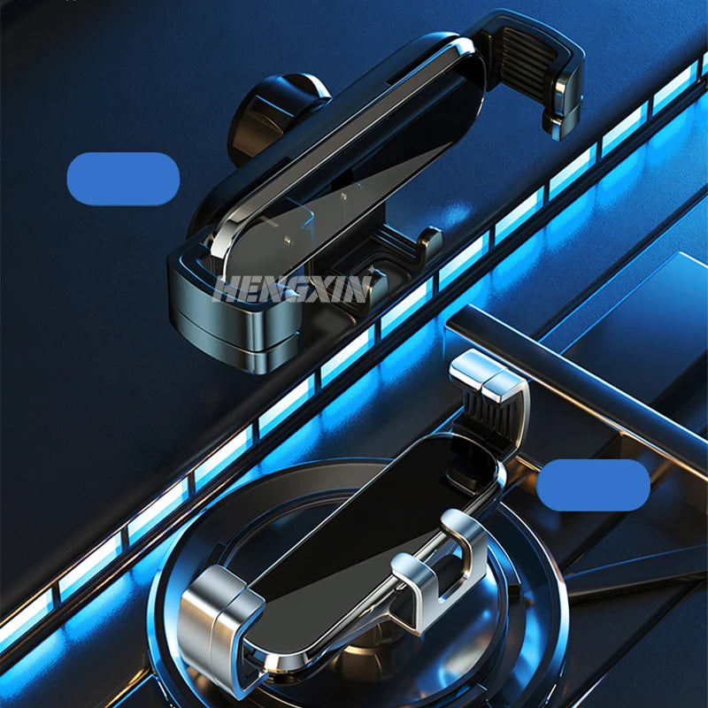 Car Phone Holder For Audi A6 A7 C8 4A2 4A5 4GH 4GJ 2012-2022 Gravity Navigation Bracket Air Outlet Clip Bracket Auto Accessories