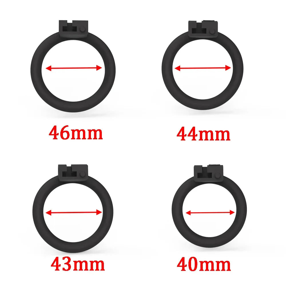 2025 New MaleChastity Cage Anti-off Device Elastic Band Auxiliary Belt ONLY Adjustable Ring Rope Les Scrotum Rings Sex Toys