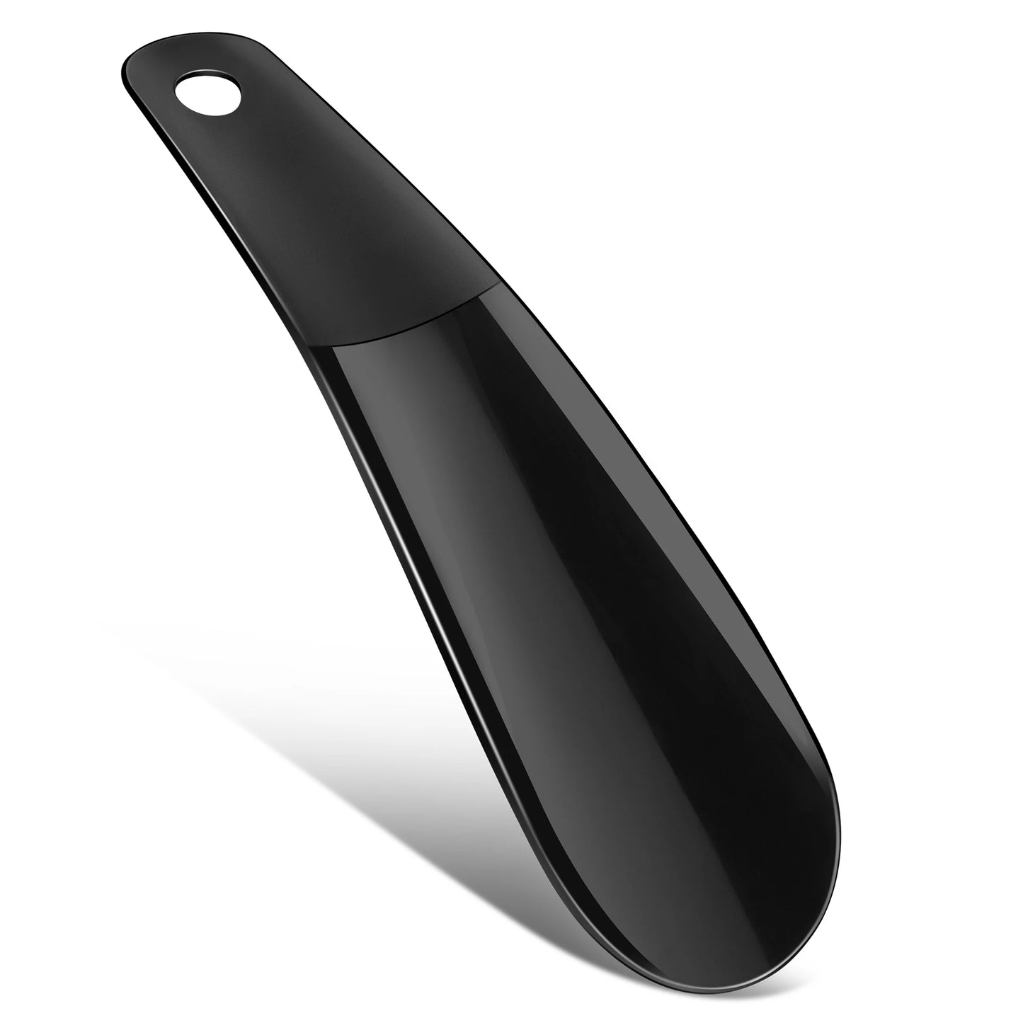 16CM Portable Mini Professional Shoe Horn Durable Plastic Spoon Shaped children Shoe Changing Assistant Flexible Shoe Lifter