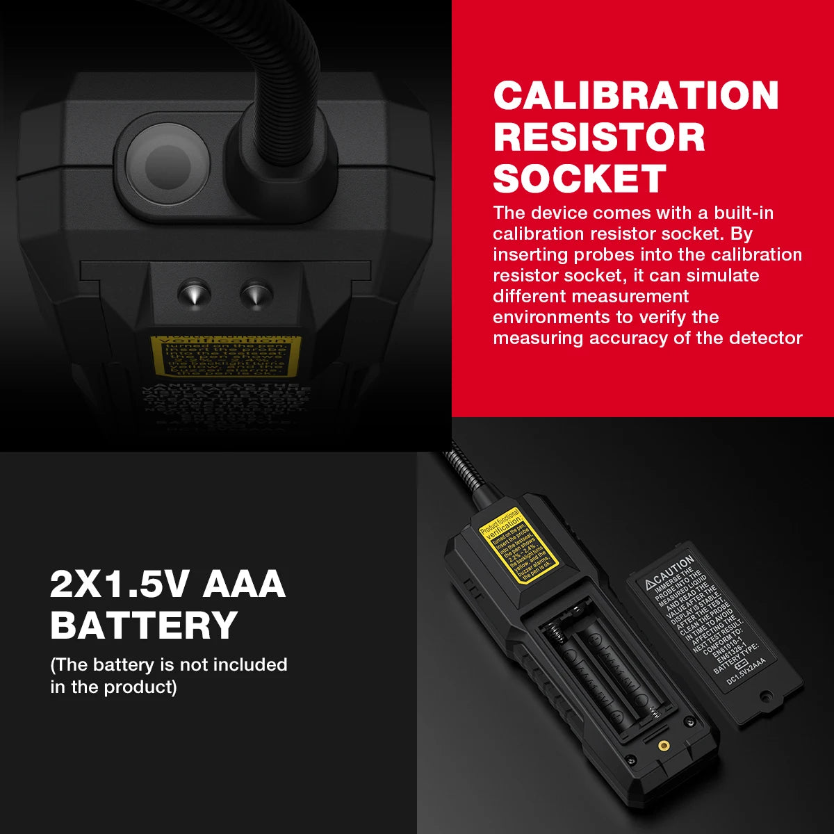 Digital Brake Fluid Tester Auto Car Brake Oil Moisture Detector DOT3/DOT4/DOT5.1 with Backlight Flexible Probe Brake Oil Tester