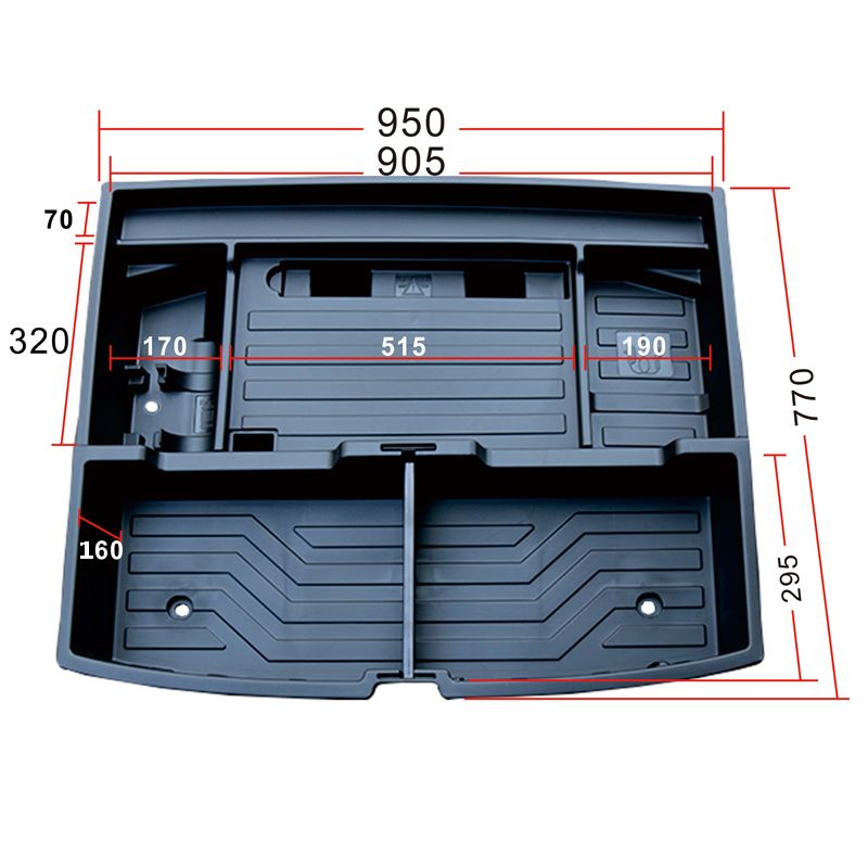 Trunk Organizer Box For BYD Sealion 6 / Seal U / Song Plus DM-i SUV Expand Storage Customized Large Capacity Spare Gap Filler