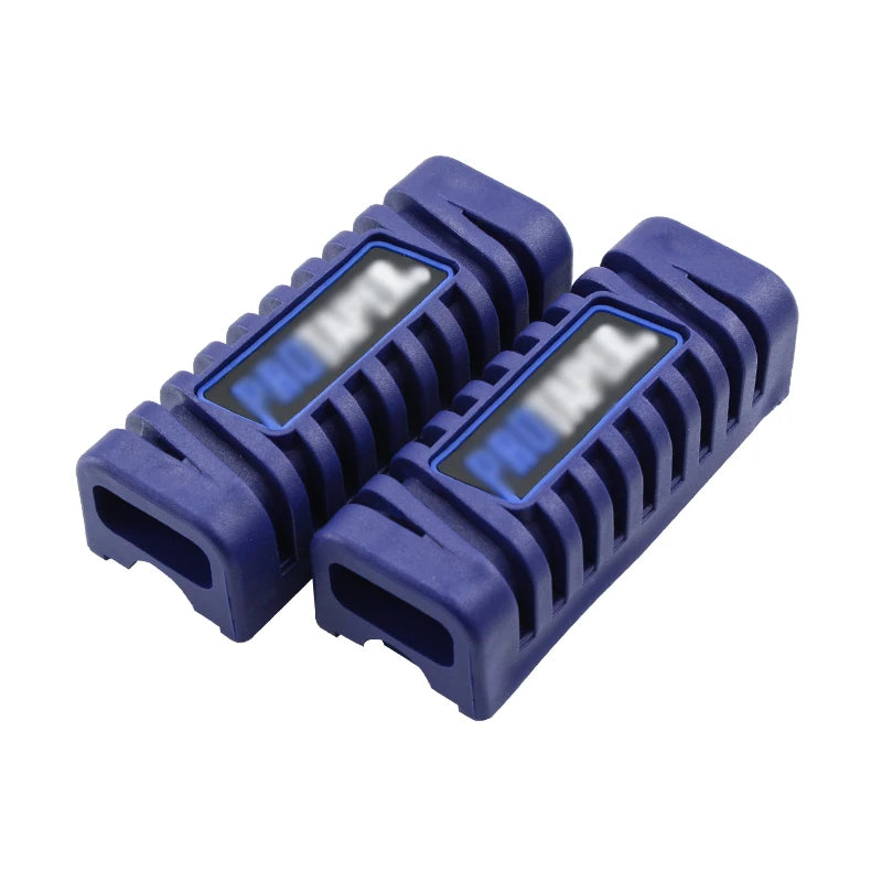 Motorcycle Universal Nonslip Front Footrest Pedal Foot Peg Footpeg Covers Set Rubber 1 Pair 12colors