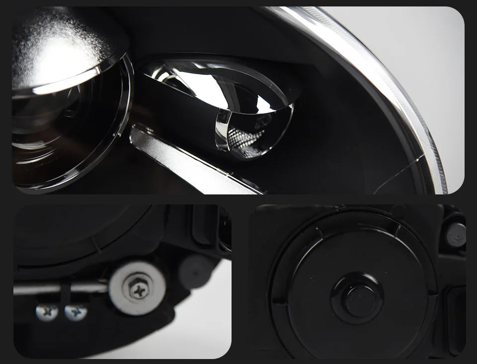 AKD Head Lamp for VW Beetle LED Headlight 1998-2021 Headlights Beetle DRL Turn Signal High Beam Angel Eye Projector Lens