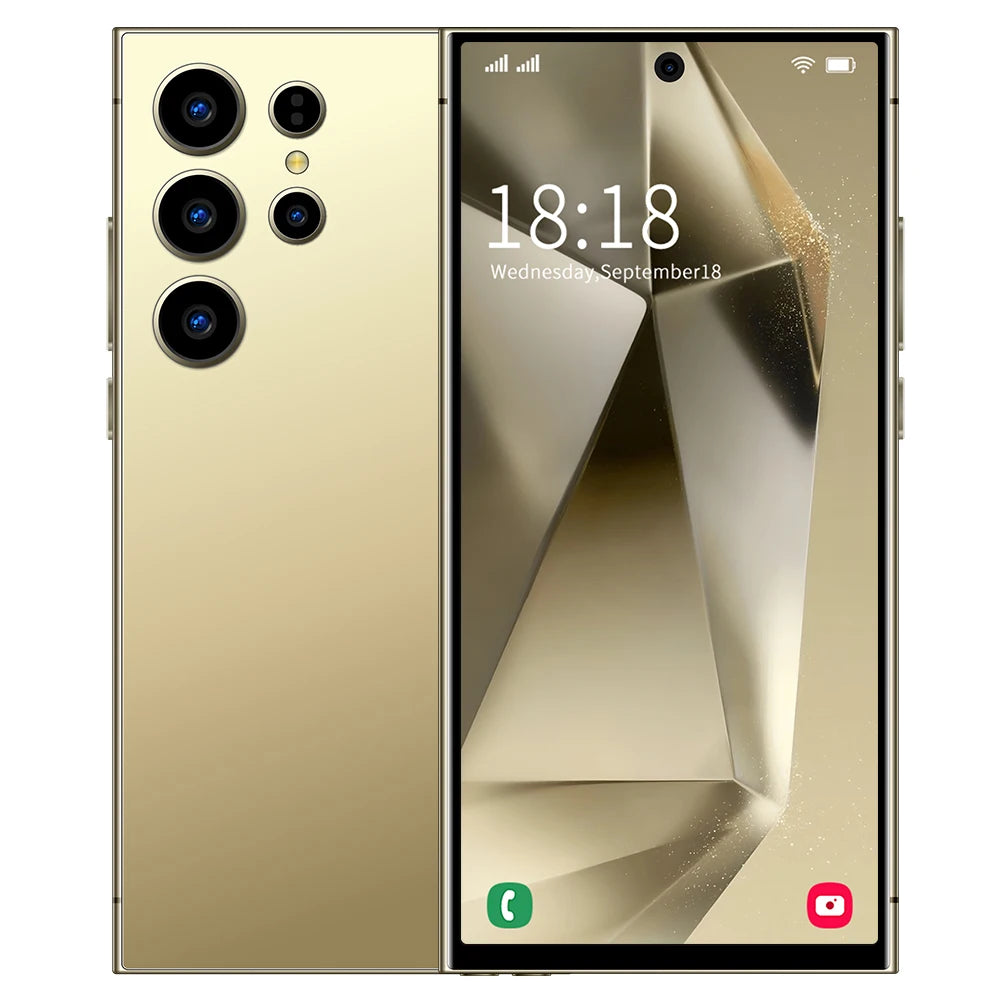 2025 New S26 Ultra Original 5G Smartphone 7.3 inch Dual SIM 7800mAh Android 14 Global Phone